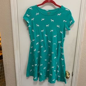 COPY - CAT AND JACK GIRL’S KNIT DRESS SZ XL (14-1…